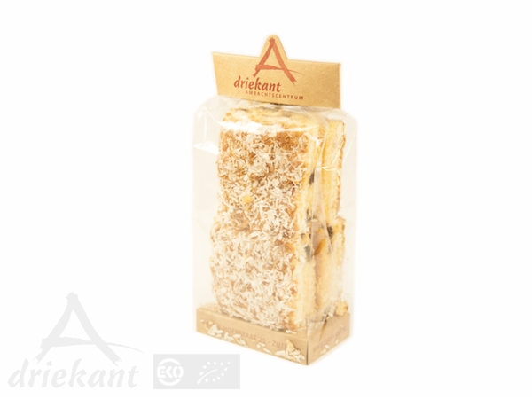 Abrikozen kokos carre 4 stuks